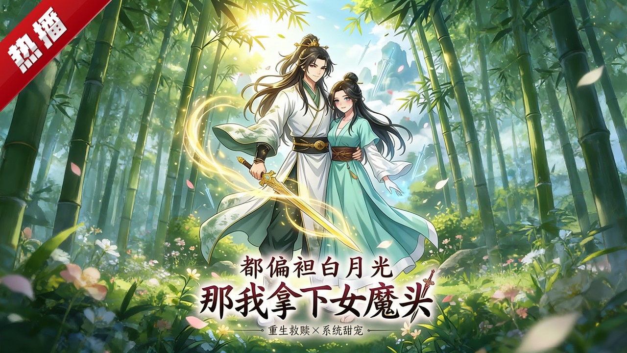 MULTI SUB《都偏袒白月光，那我拿下女魔頭》重活一世的林墨覺醒好感系統，開局主動表白未來的魔尊師妹，全力護她周全，更是暴打綠茶師弟，掌摑心機女主。 #AI #漫劇 #動漫 #無盡動漫社