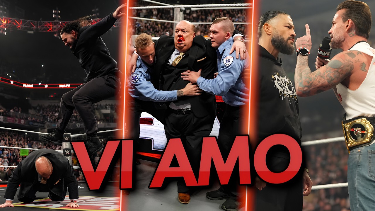 TUTTI FUORI CONTROLLO! - WWE Raw 02/03/26