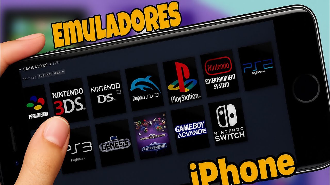 TOP 5 EMULADORES DE CONSOLAS PARA IOS|iPhone IPAD 2025 
