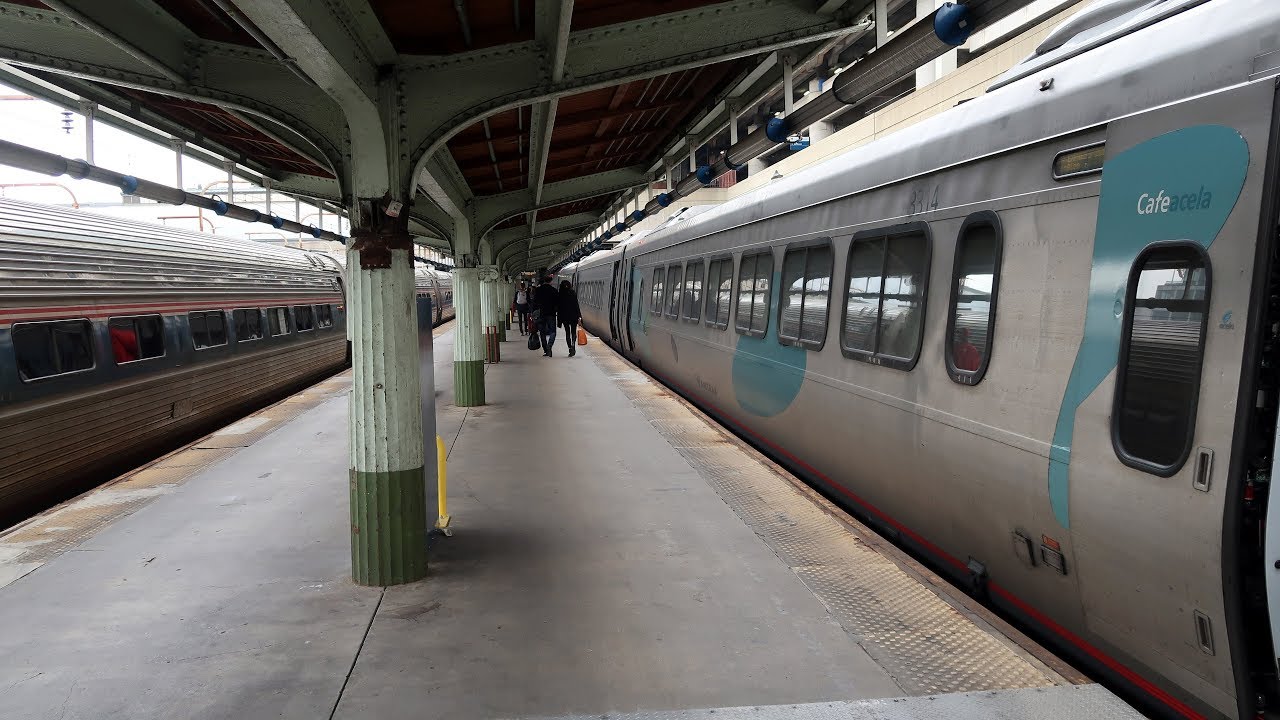 Acela 2205 New York Penn Station to Washington DC Union Station