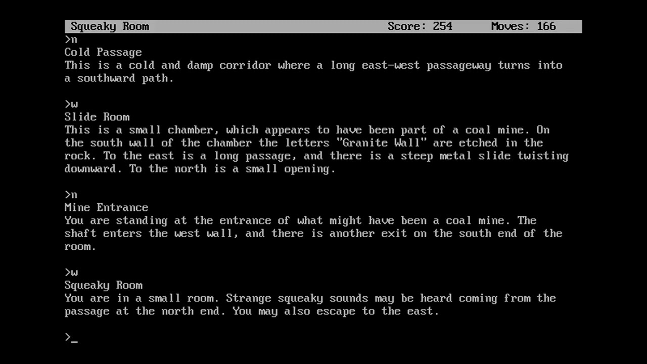 Zork I: The Great Underground Empire speedrun - 2:53