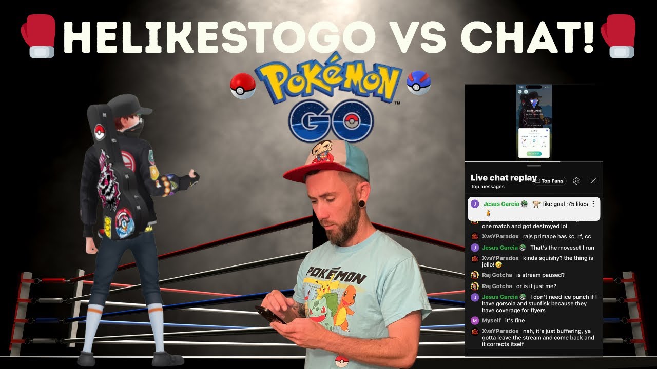 🛡️🥊Me VS Chat!🥊🛡️Pokemon Go PvP LIVE🤞