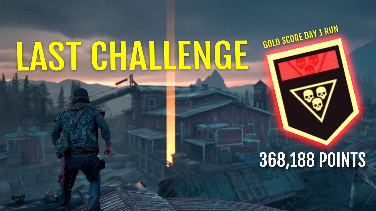 Gold Score horde challenge Gameplay! WEEK 12 - Black Friday | DAYS GONE