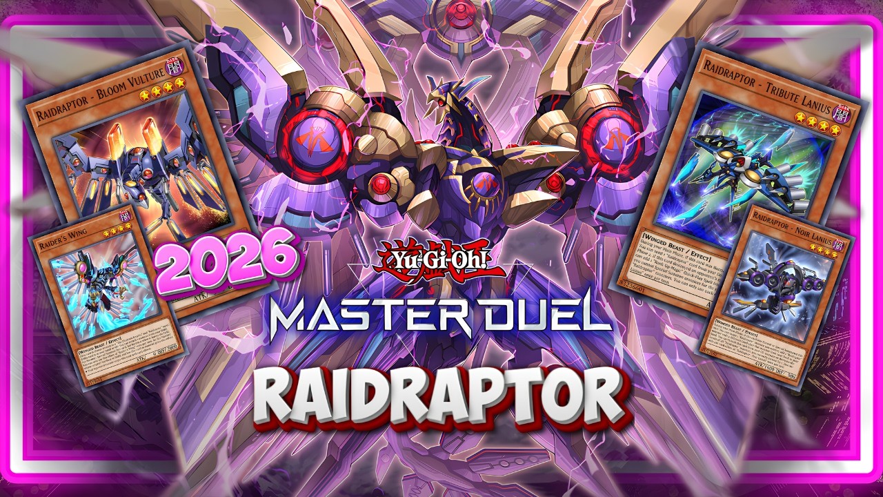 RAIDRAPTOR DECK!🔥 CAN IT SURVIVE THE 2026 META? | Yu-Gi-Oh! Master Duel