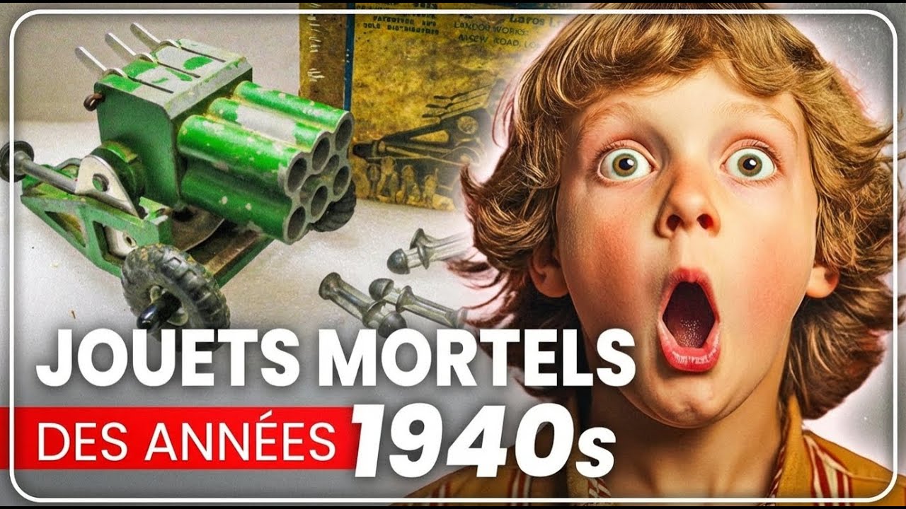 10 Jouets les Plus DANGEREUX des Années 1940, Interdits à Jamais !