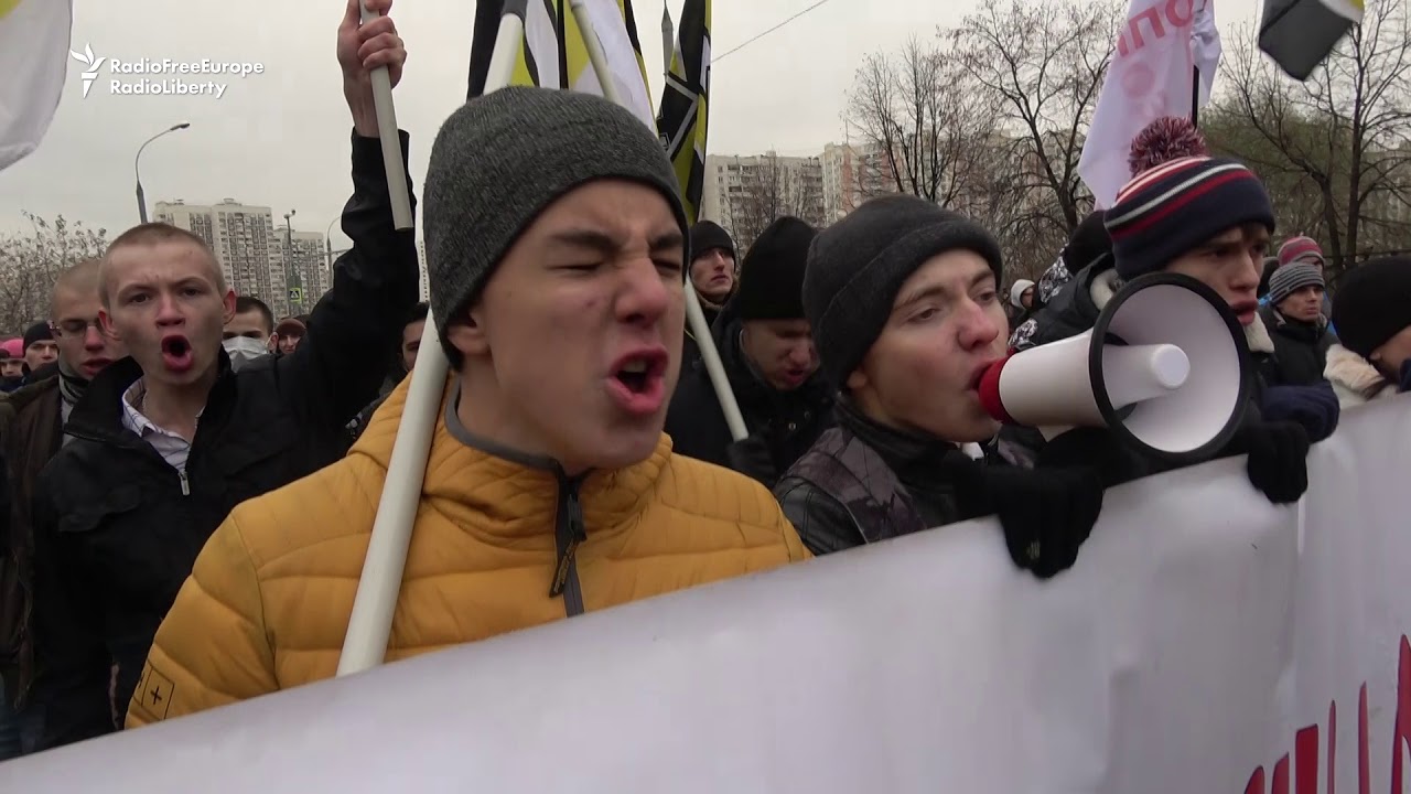 Police Detain Nationalists As Russians Mark National Unity Day