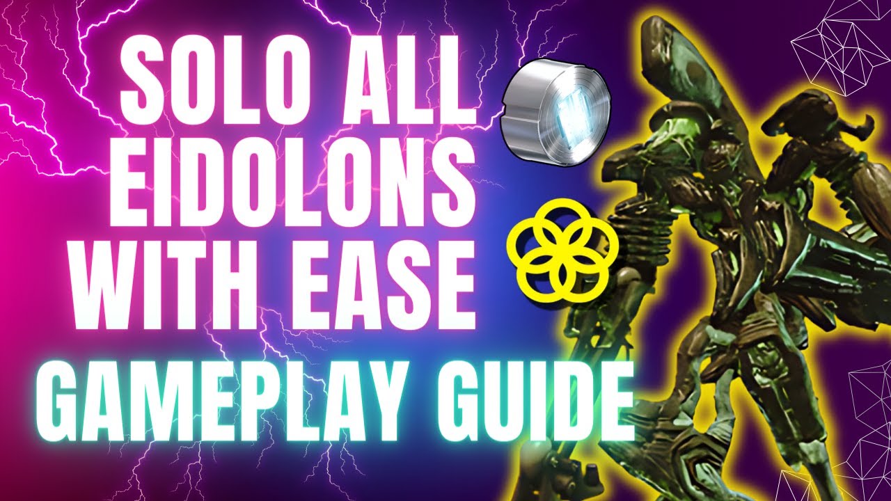 Gameplay Guide to Smash Eidolons : Trinity - Fun Platinum & 465k Focus per 3x3 night [Warframe] 2024