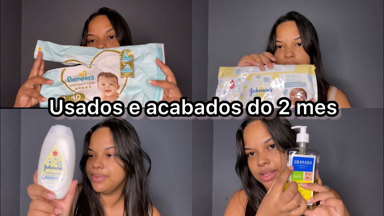 O QUE UM BEBÊ DE 2 MESES USA- QUANTIDADE FIQUEI CHOCADA?