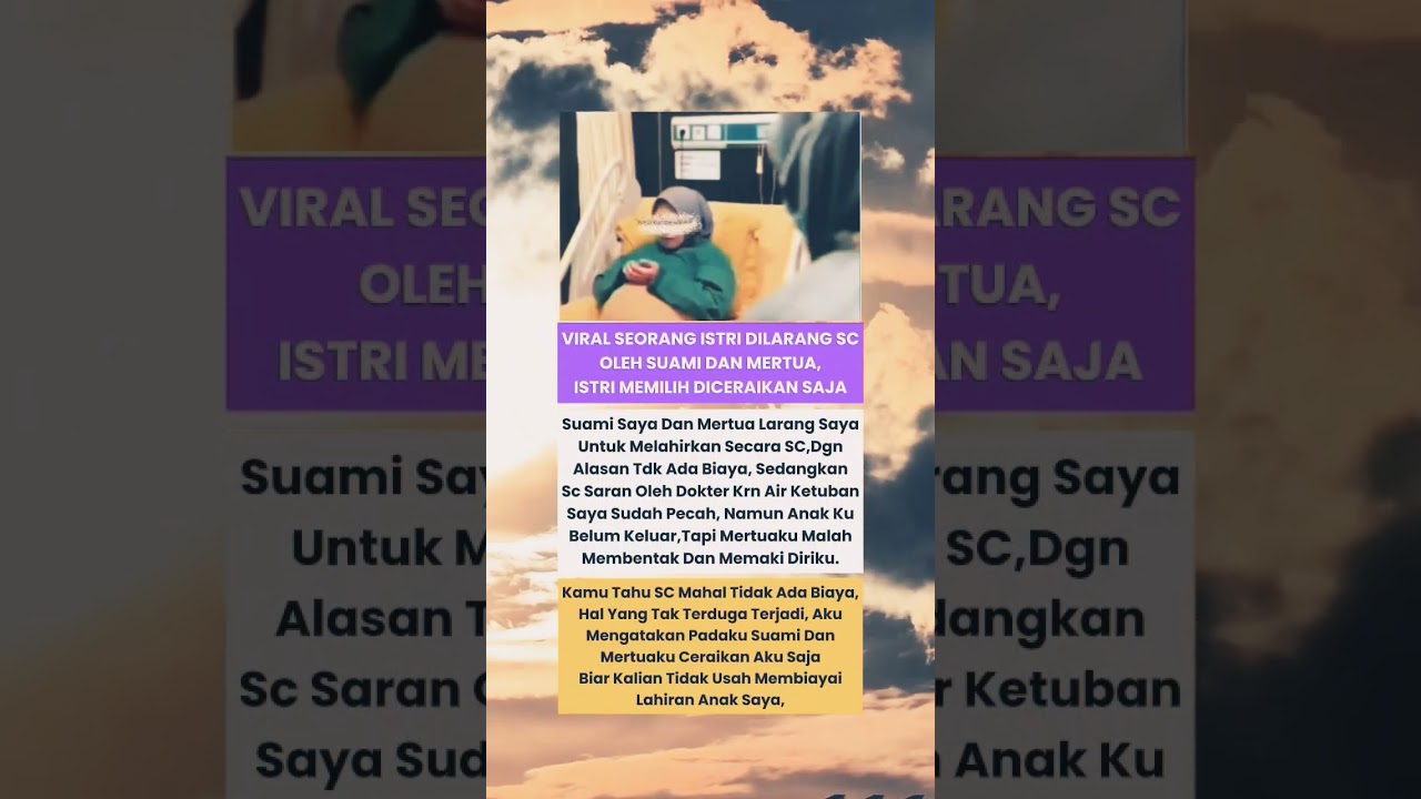 viral istri dilarang SC 