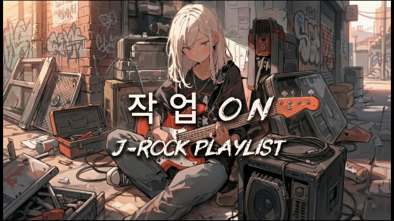 Playlist ⚡ 작업 ON | J-Rock OST for Work & Focus