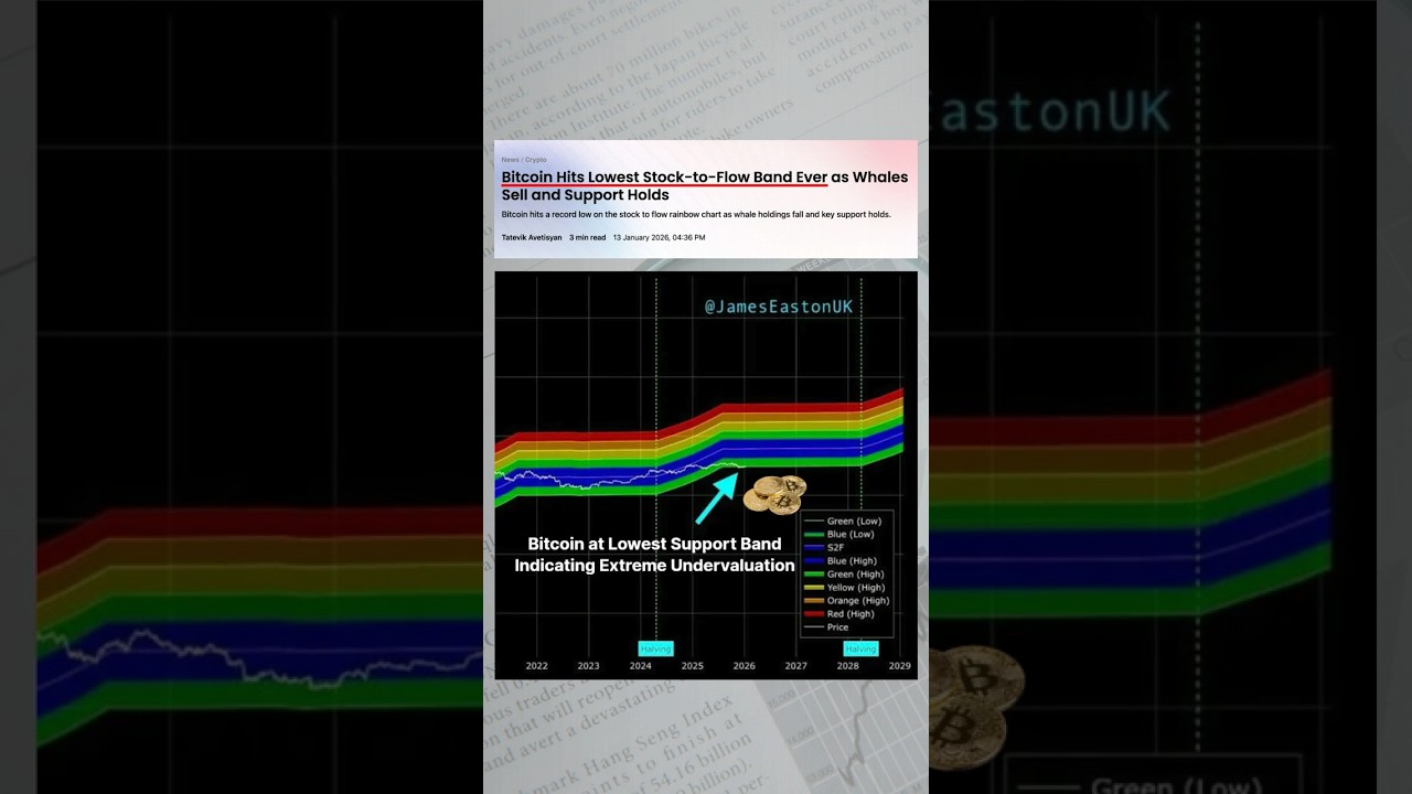 Вот как выглядит крайняя недооценка биткоина 🤯🚀