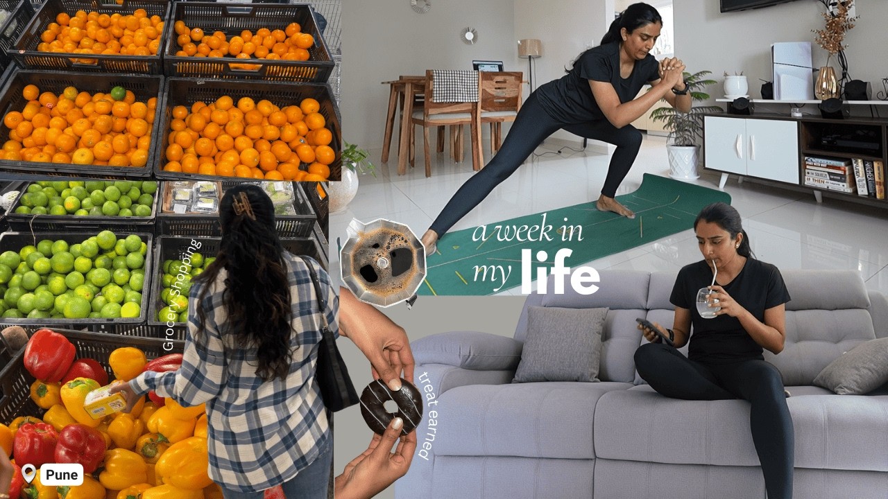 A week in my life | Grocery shopping, workout routine & staying consistent