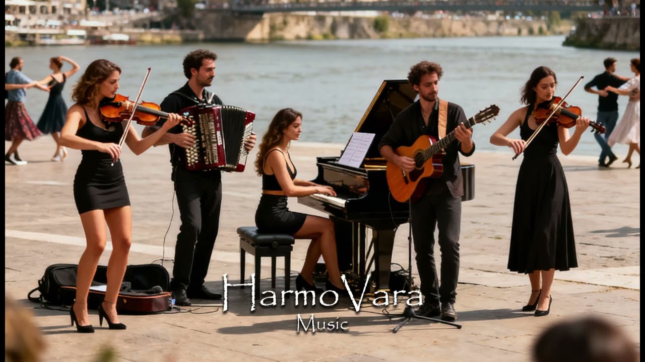 Passionate Violin and Piano with Accordion - Soulful Instrumental Music