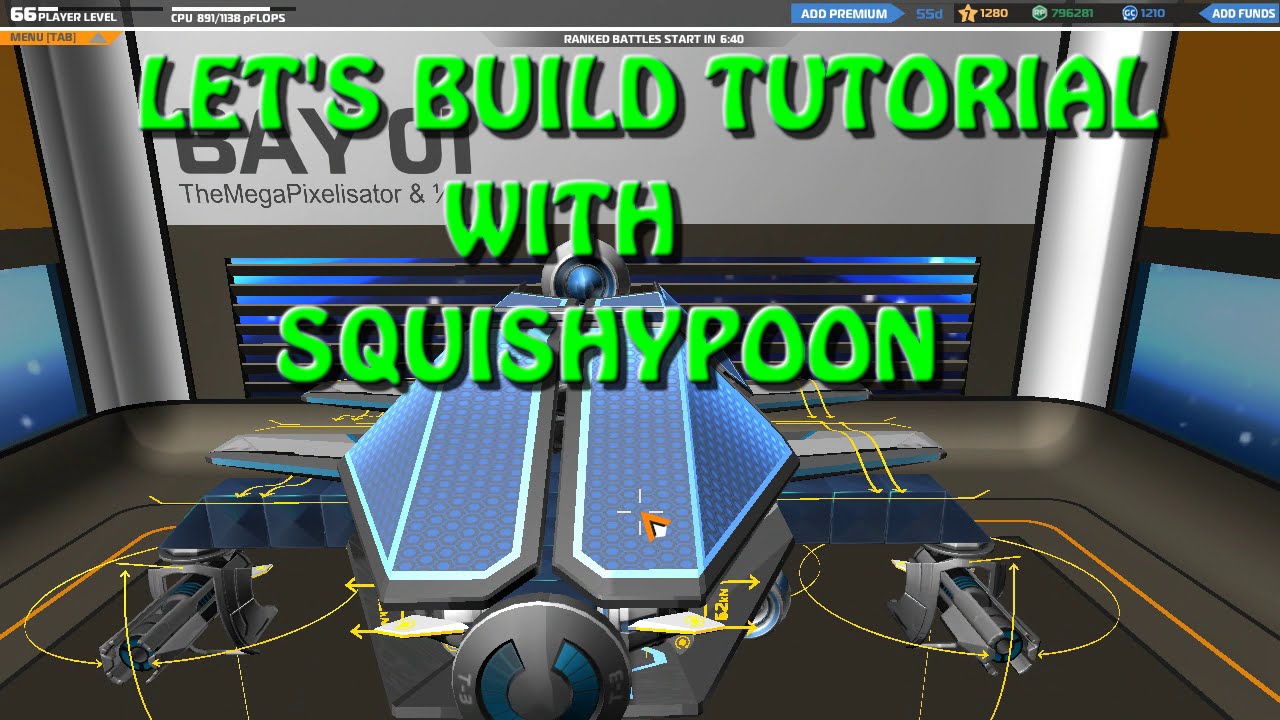 T-7 / Fast / Jet / Plane / Plasma Bomber / Robocraft Tutorial Lets Build