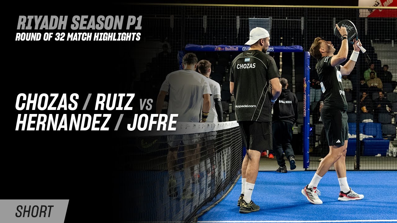 Riyadh Season Premier Padel P1 🇸🇦🎾 Chozas / Ruiz vs. Hernandez / Jofre (R32 Highlight)