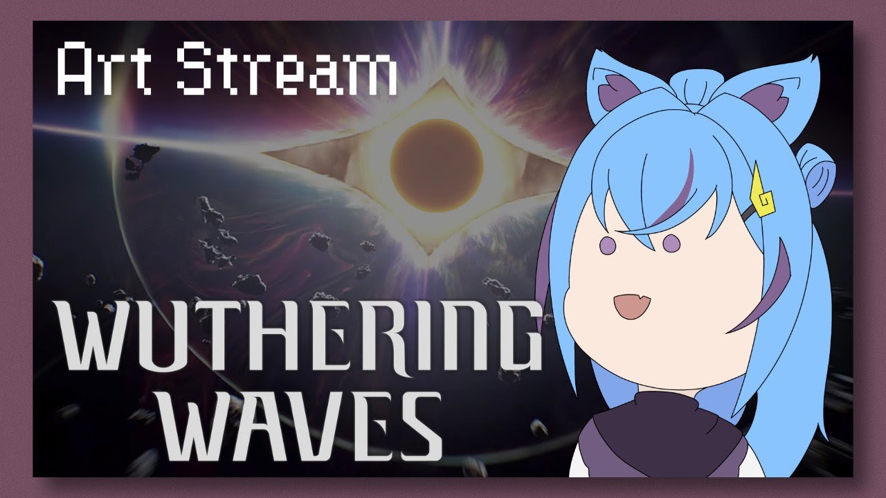 【Working Stream】Drawing for WuWa 5th Contest (School Life Chixia)