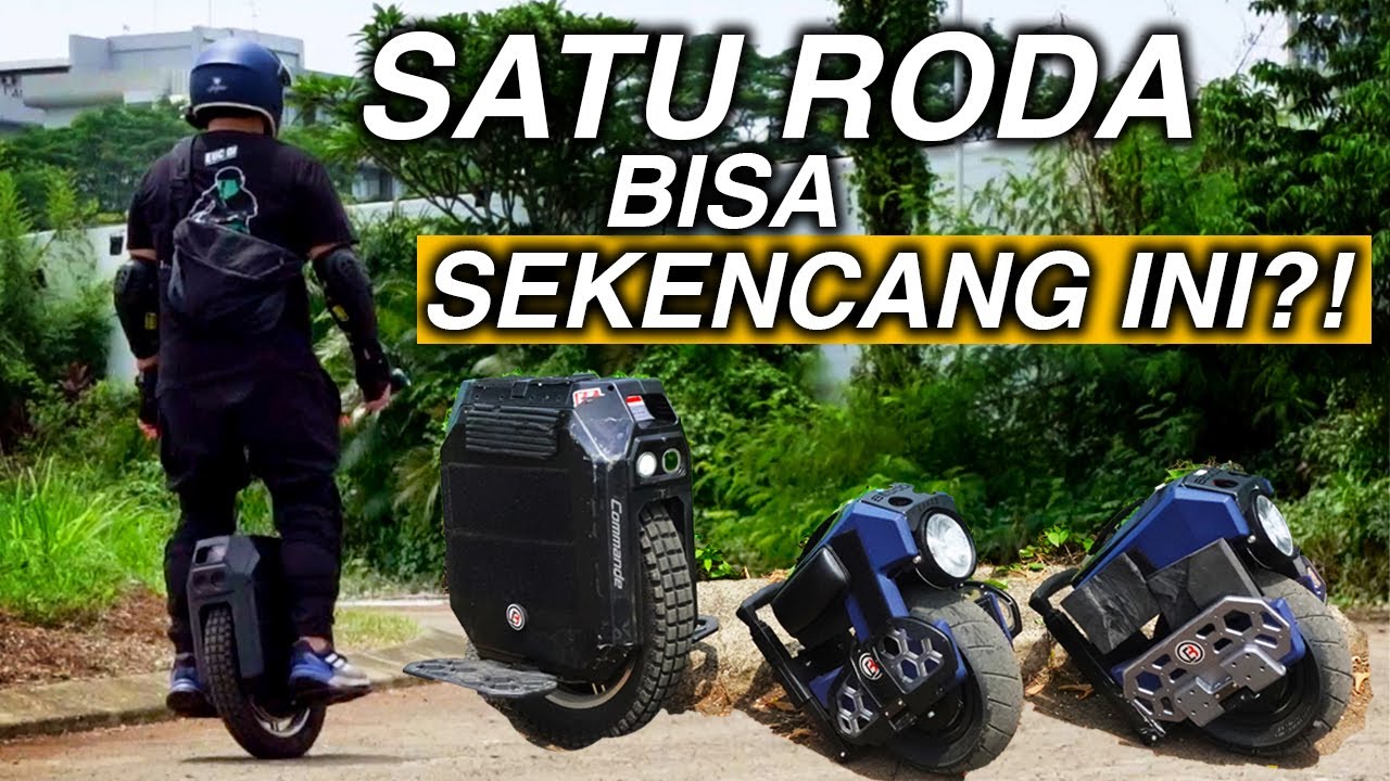 KENDARAAN LISTRIK YANG BISA DIBAWA KEMANA AJA! ELECTRIC UNICYCLE W/EUC.OI