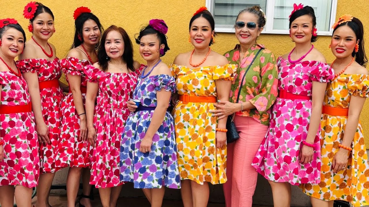 Happy Lao new year 2025 at Wat lao Salt Lake, USA/ ສະບາຍດີປີໃຫ່ມລາວທີ່ວັດຊໍເລກລັດຢູທາ USA.