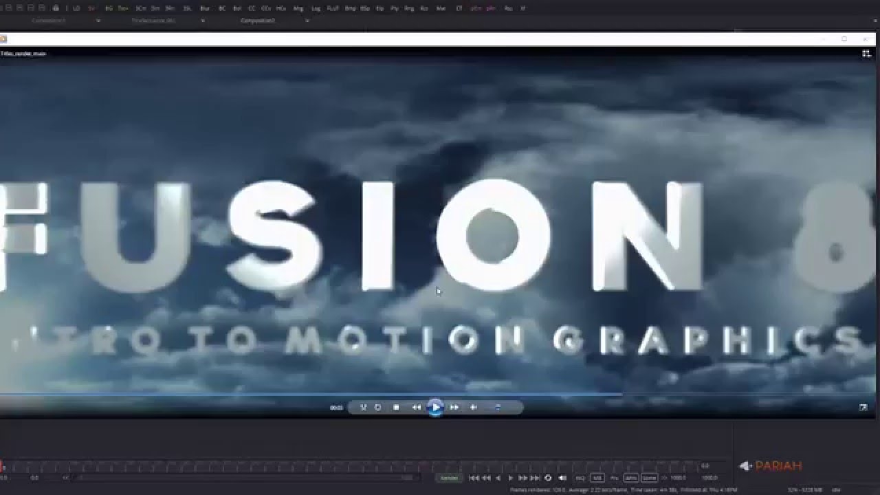 Fusion 8 | Intro to mograph and 3d workpsace