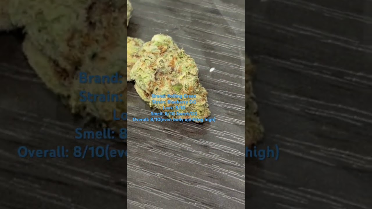Rolling Green : Blueberry OG #nyc #NYweedreview