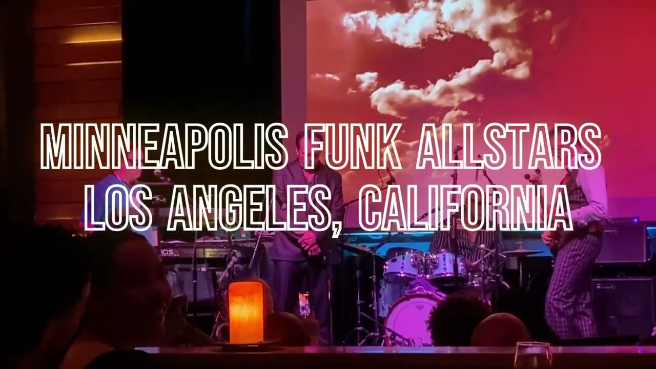 Minneapolis Funk All-Stars (The Time) Cool, Jungle Love, The Bird f/ Dr Fink, St. Paul, NPG, Prince)