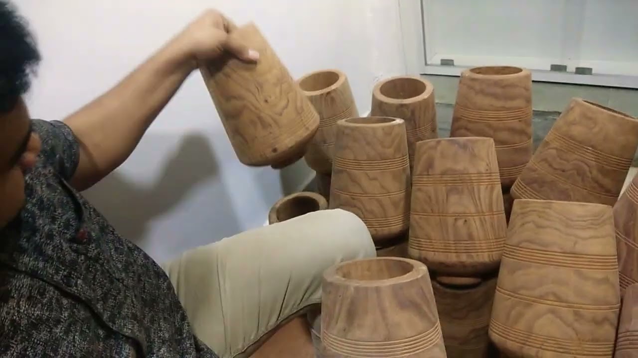 Bina polish best quality rad sisham seasonal wood tabla