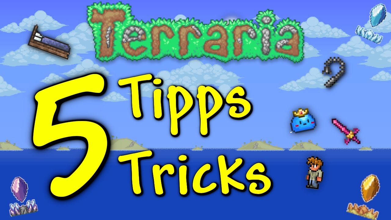 5 Tipps und Tricks für Terraria #2 - Deutsch/German - Terraria Guide