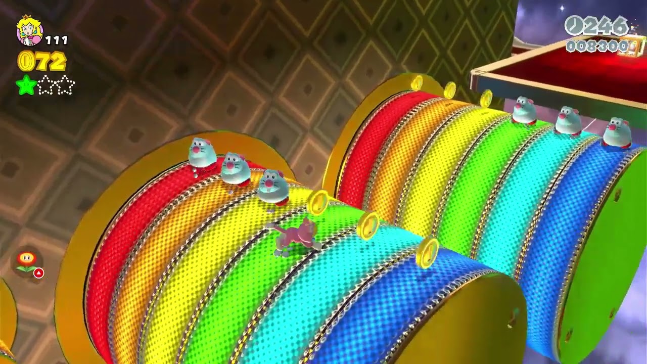 Reise durchs Regenbogenland/Super Mario 3D World Welt 9-1/Rainbow Run