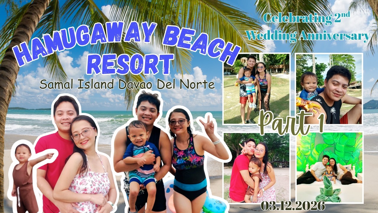 Hamugaway Beach at Samal Island Part 1 (Family Outing)