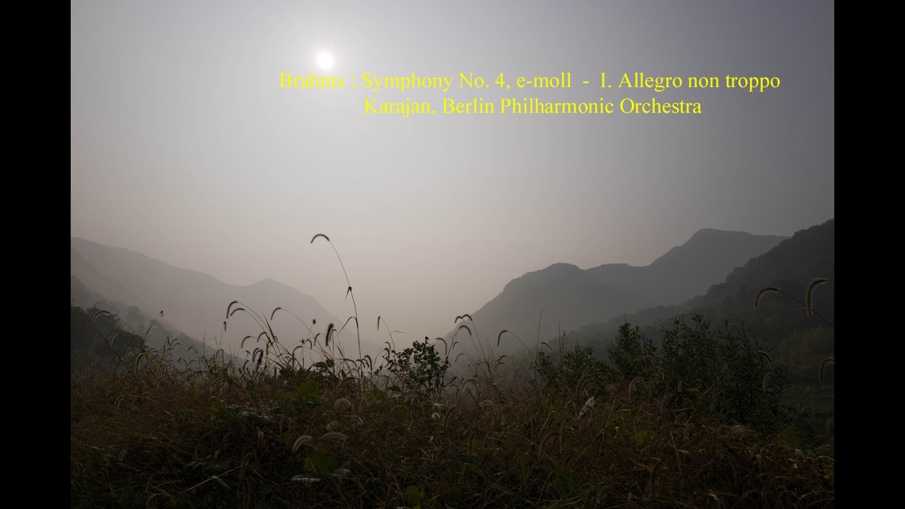 Brahms : Symphony No. 4 in E Minor