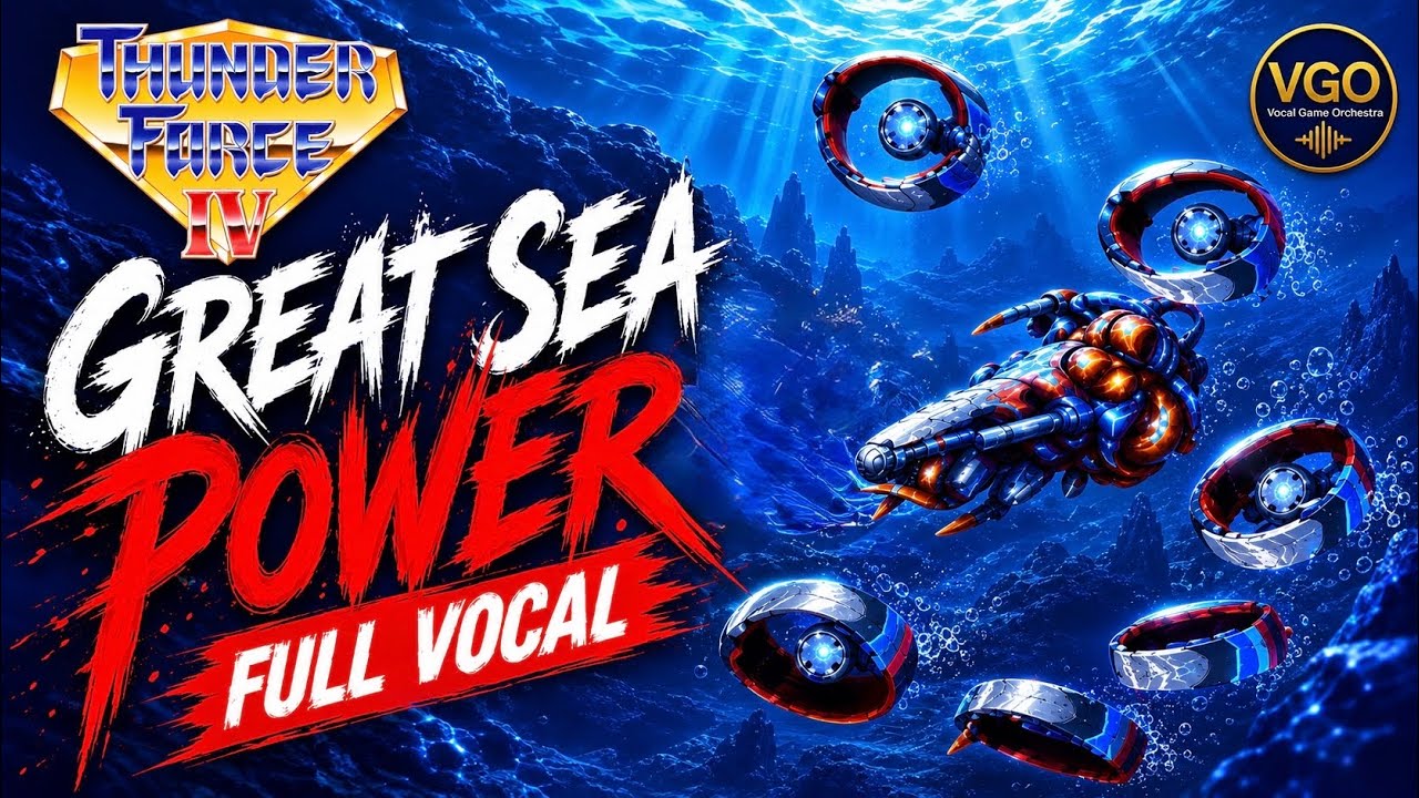 Great Sea Power - Stage 6 (Vocal Cover) - Thunder Force IV: The Odyssey