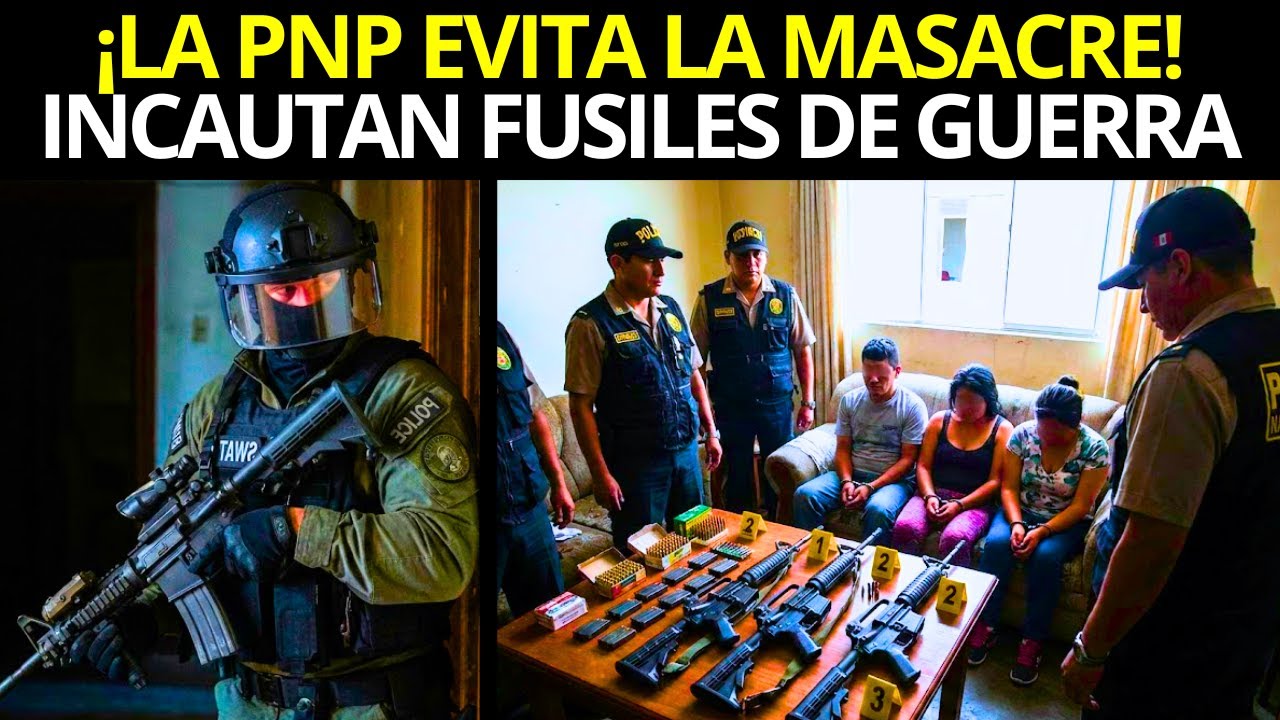 PNP REVIENTA CALETA EN PUENTE PIEDRA HALLAN ARSENAL DE GUERRA TRAÍDO DEL VRAEM 🔥