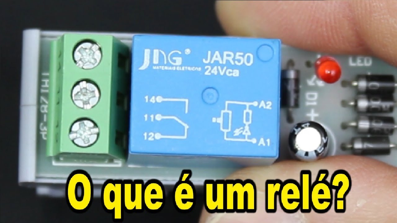O que &eacute; um rel&eacute;? Qual &eacute; a sua fun&ccedil;&atilde;o?  Eu explico TUDO