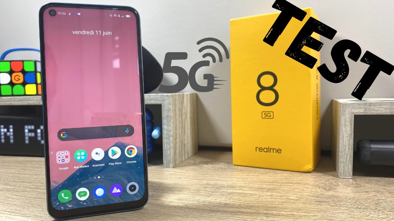 Test Realme 8 5G, la 5G a petit budget