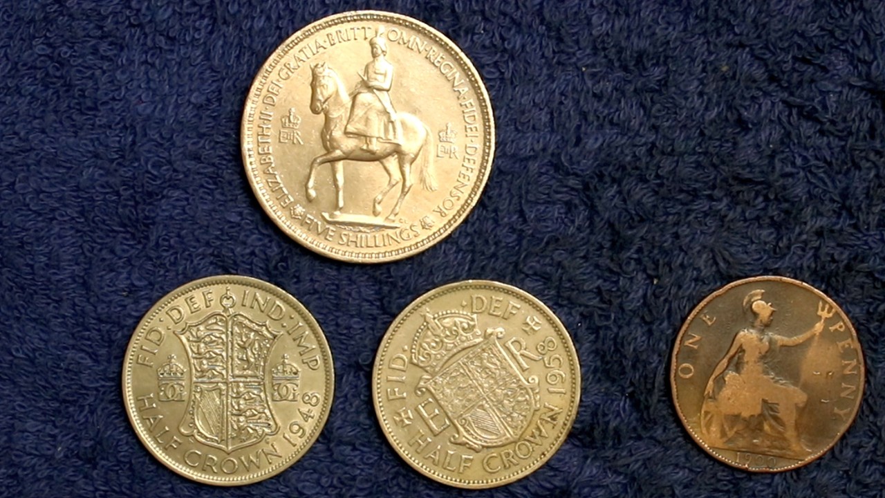 Predecimal Coins from the UK explained