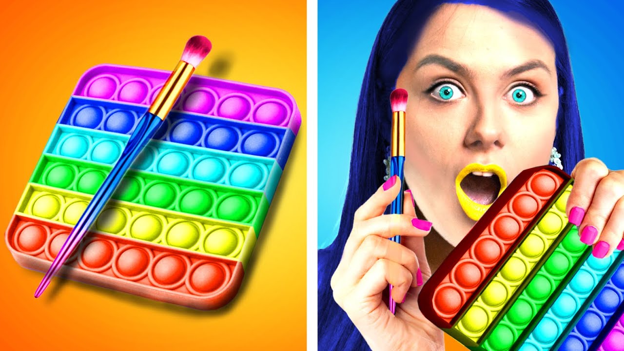 School Beauty Hacks to Save the Day! Girly Ideas & Makeup Hacks by Crafty Panda How