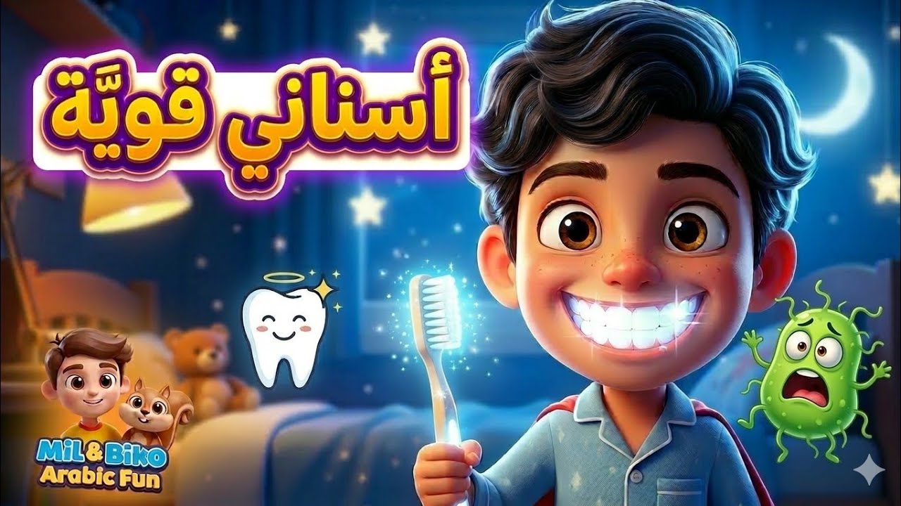 أسناني قوية ( الوحده الثانية - الدرس الثاني - قراءة ) الصف الثاني الابتدائي