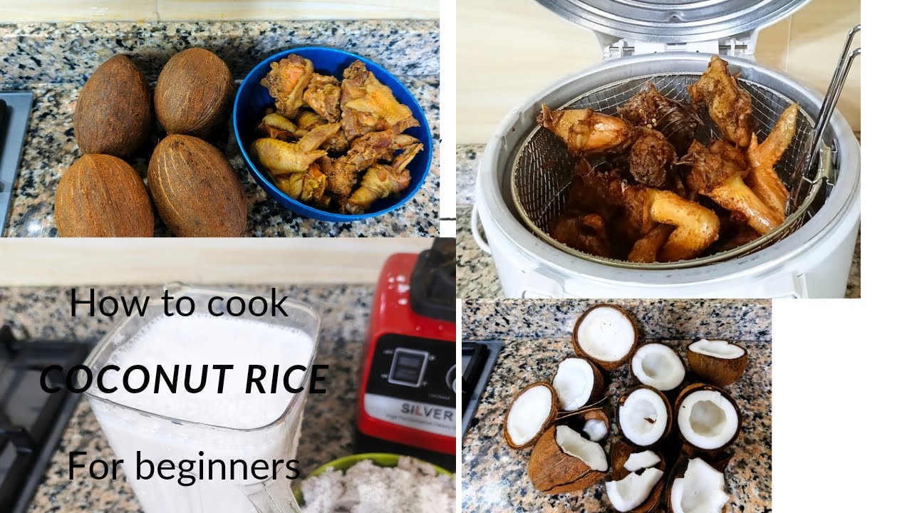 How to Cook Coconut Rice for Beginners | Step by Step Easy Recipe #coconutrice #easyrecipes