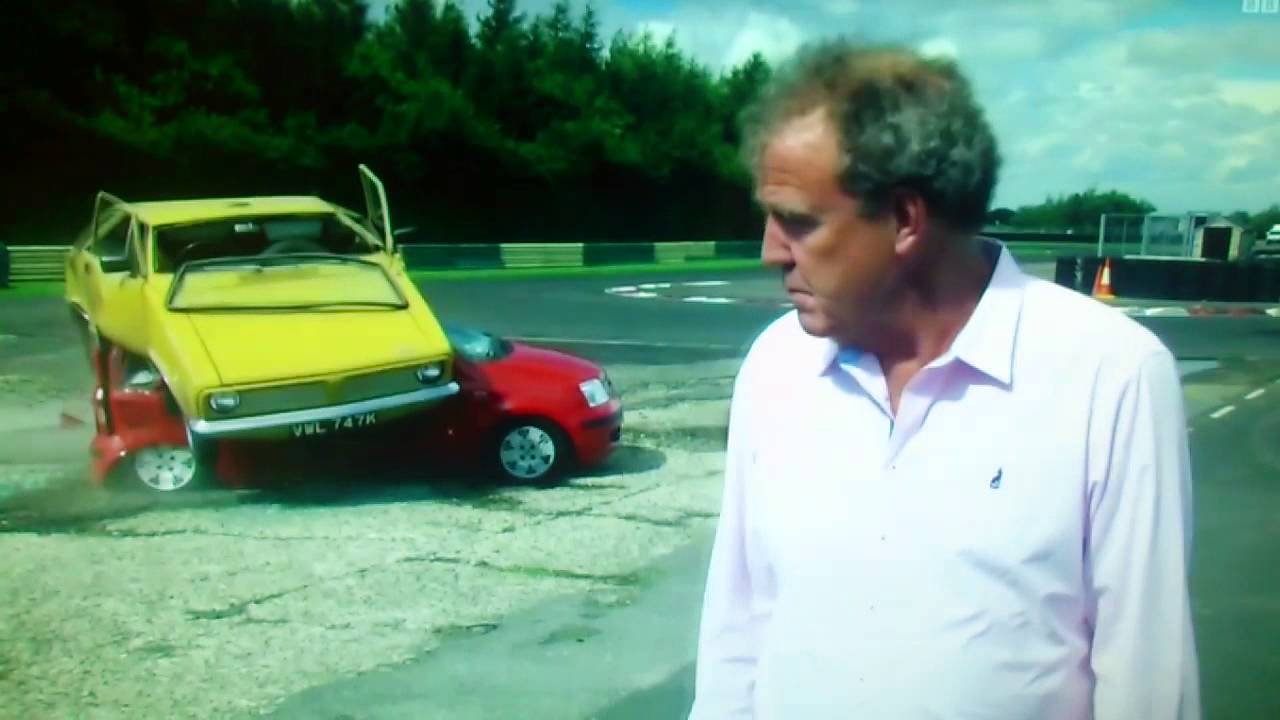 Top Gear wypadek Fiat Panda PL Clarkson i May