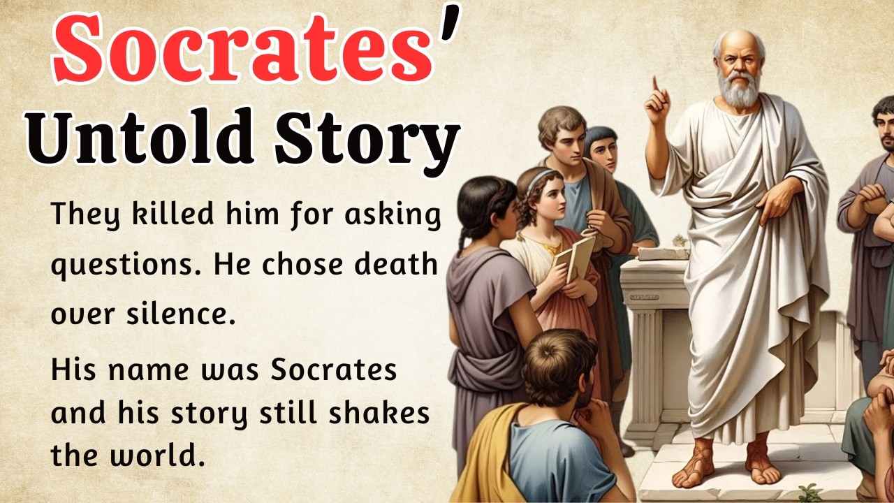 The Man Who Changed the World Without Writing a Book: The Story of Socrates 🏛️ || English Odyssey