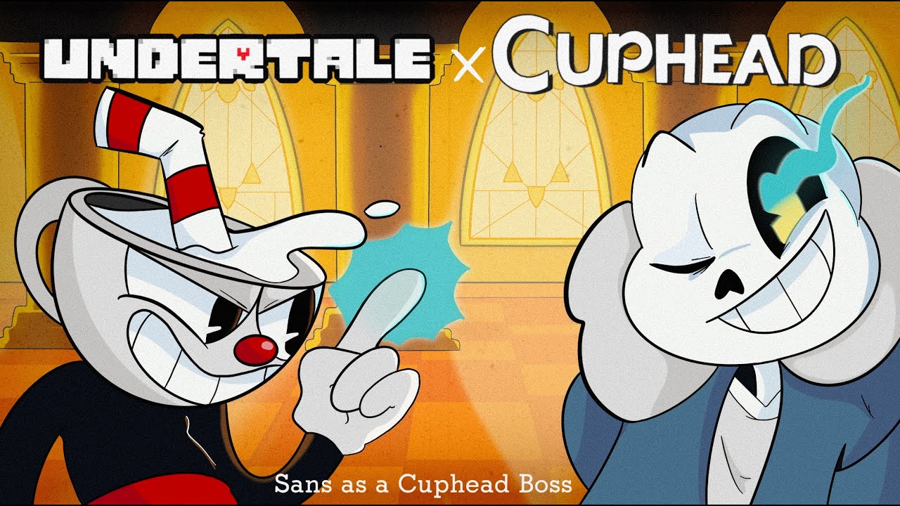 Sans as a Cuphead Boss (ANIMATION)