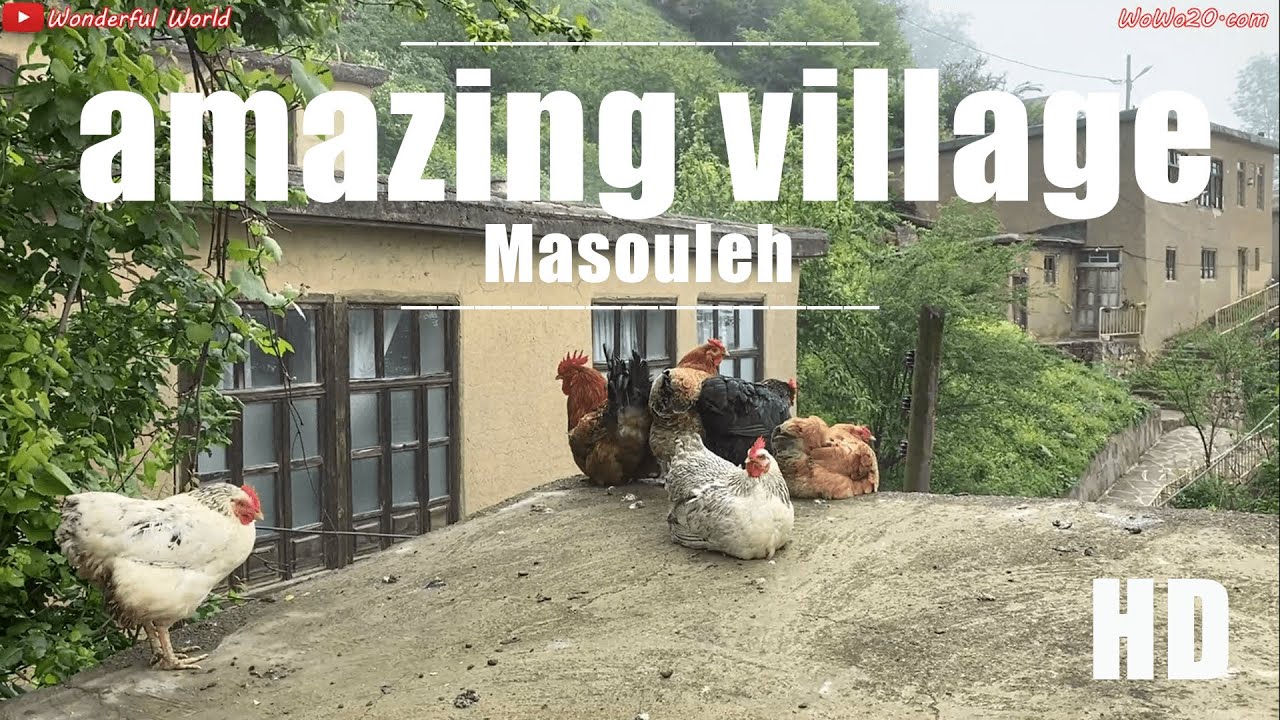 The amazing village of Masouleh is the most beautiful steppe village | روستای شگفت انگیز ماسوله