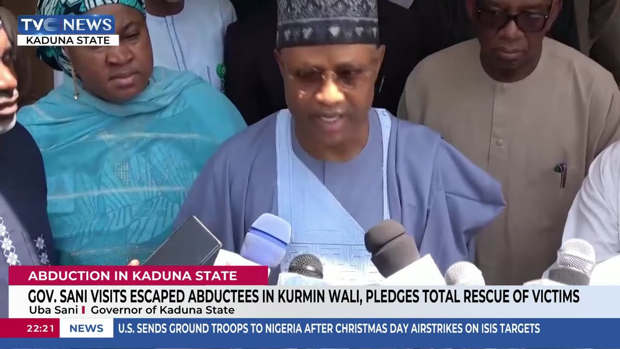 Gov. Sani Pledges Rescue Of Remaining Kurmin Wali Kidnap Victims