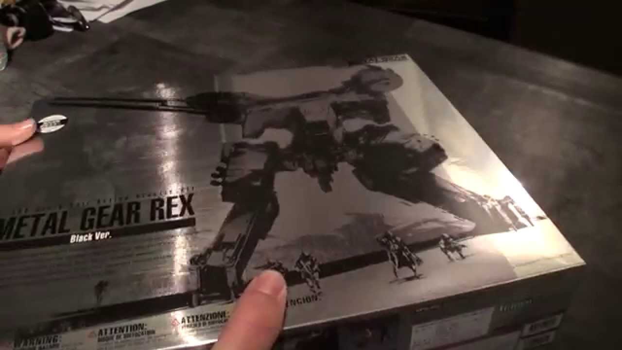 Metal Gear Solid - Metal Gear REX Black Ver. 1/100 Plastic Model