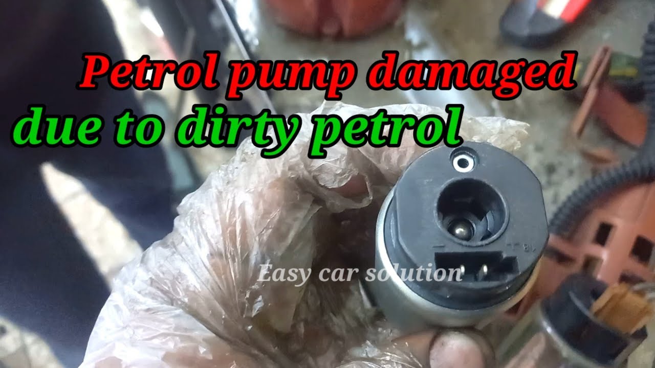 Petrol pump damaged due to dirty petrol | Toyota Fortuner fuel pump replacement | easy car solution