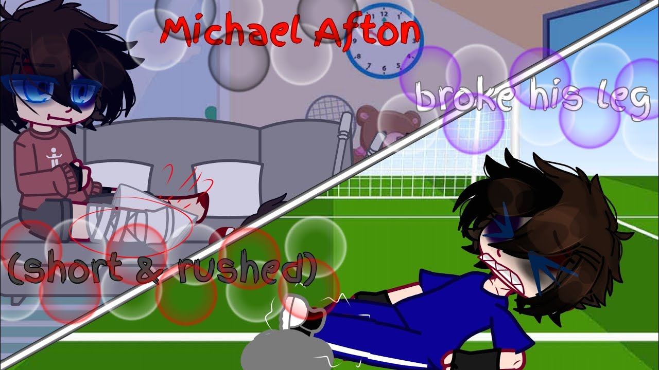 Michael Afton broke his leg! ||GC|| {FNaF} !Not original, lazy & rushed!
