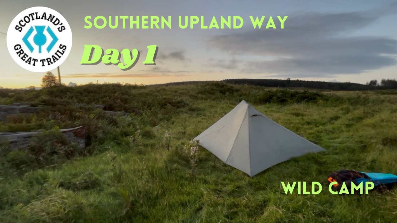 Southern Upland Way 2025 - Day 1 - The Start - Portpatrick to Wild Camp