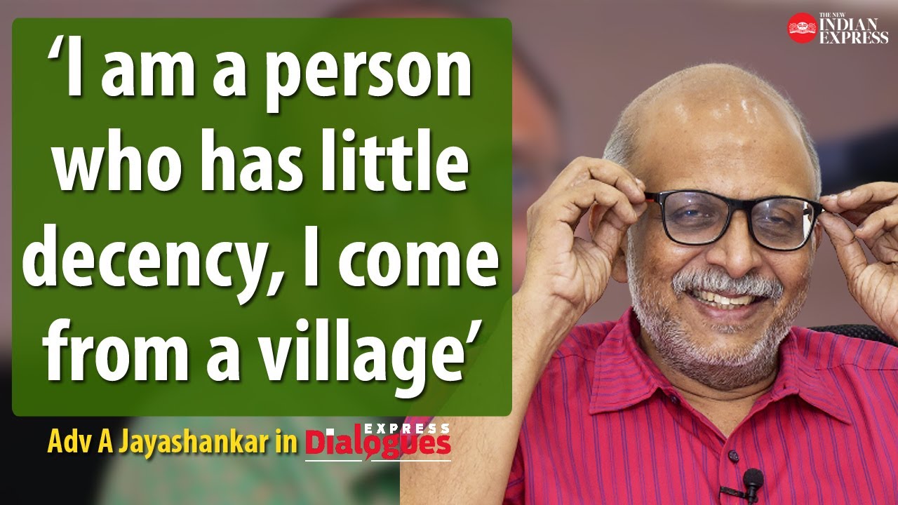 'Decency is relative, I come from a village and we tell everything openly' - Advocate A Jayashankar