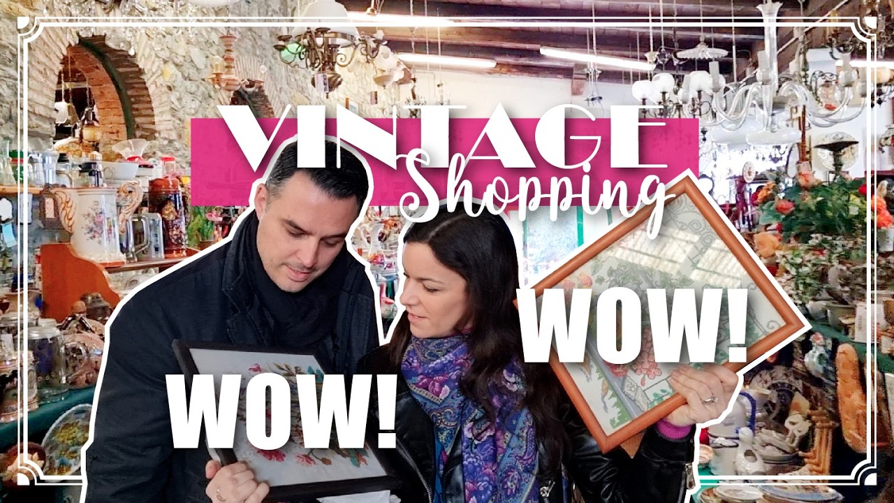 AMAZING VINTAGE FINDS in ITALY!!! | 2 Vintage Stores in 1 Day | Gorizia