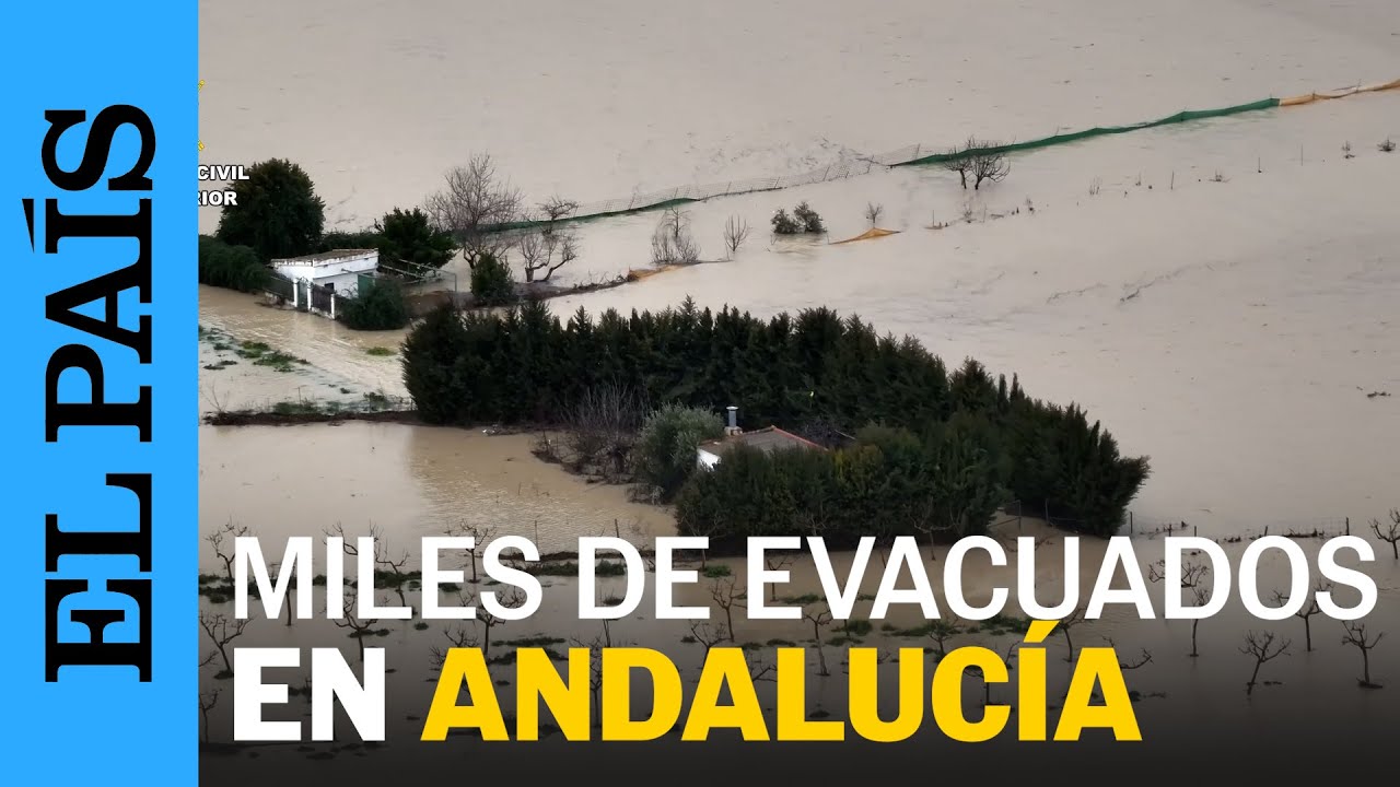 5.000 personas han sido evacuadas en Andalucía | EL PAÍS